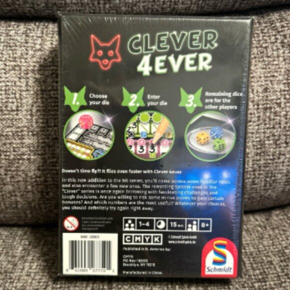 FACTORY SEALED Clever 4Ever Dice Game Wolfgang Warsch - Picture 2 of 3